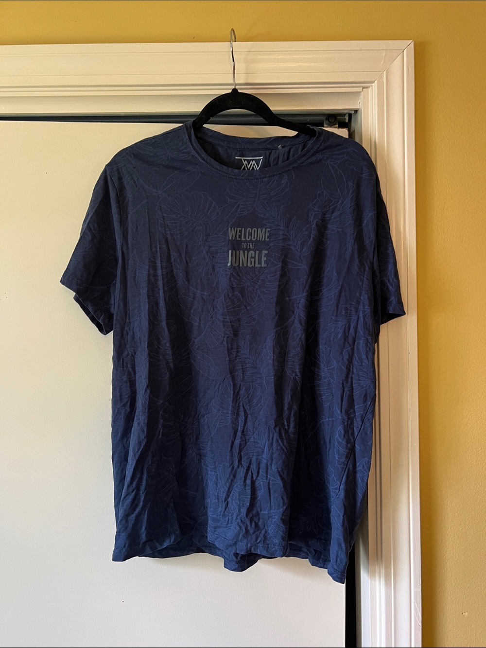 Welcome to the Jungle Navy Graphic Tee